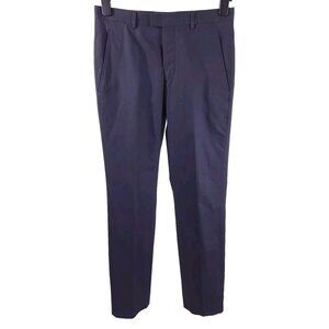Jil Sander by RAF Simons Tailor Made Trousers 44 US M Navy Cotton Stretch Pant
